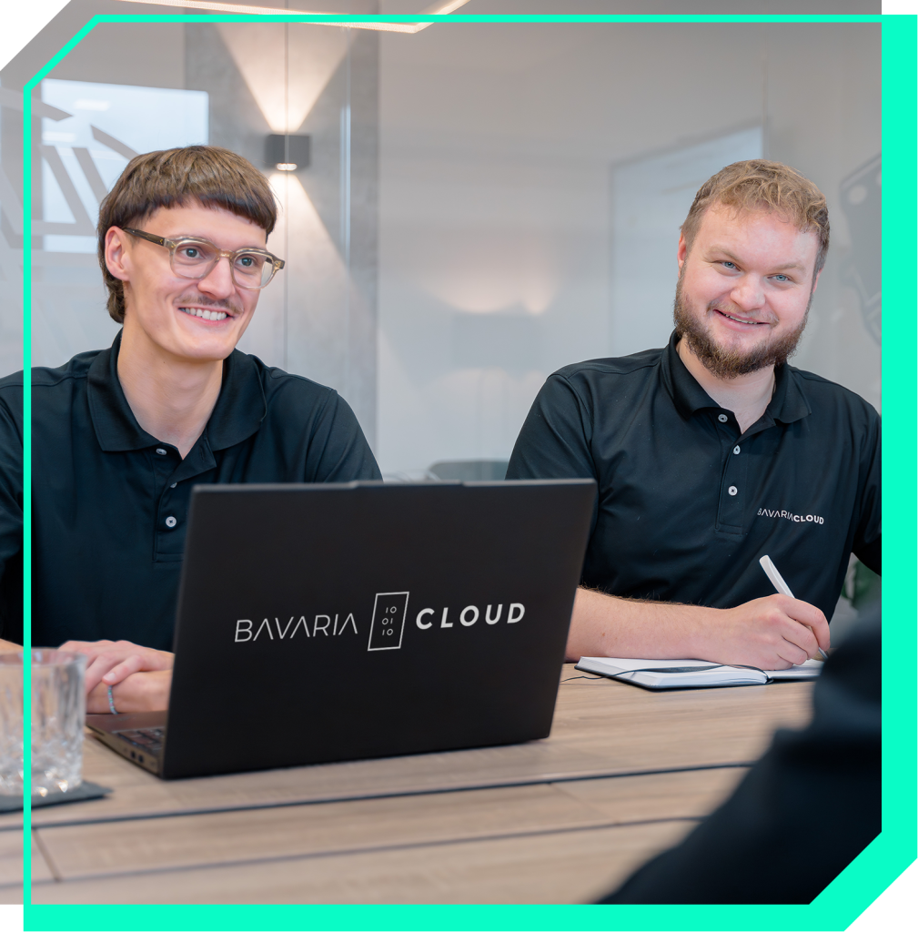 BavariaCloud IT-Berater bei Kundenberatung vor Ort in der Oberpfalz