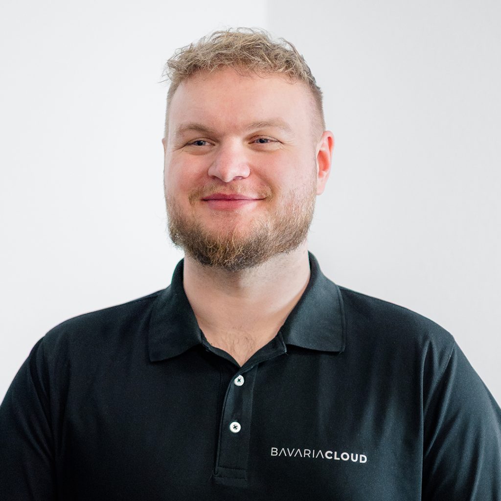 Jan-Philipp Artmann Teamlead Service & Support BavariaCloud